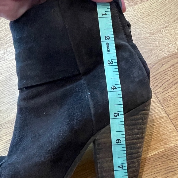 Rag and Bone Suede Booties with Heels - Picture 3 of 9